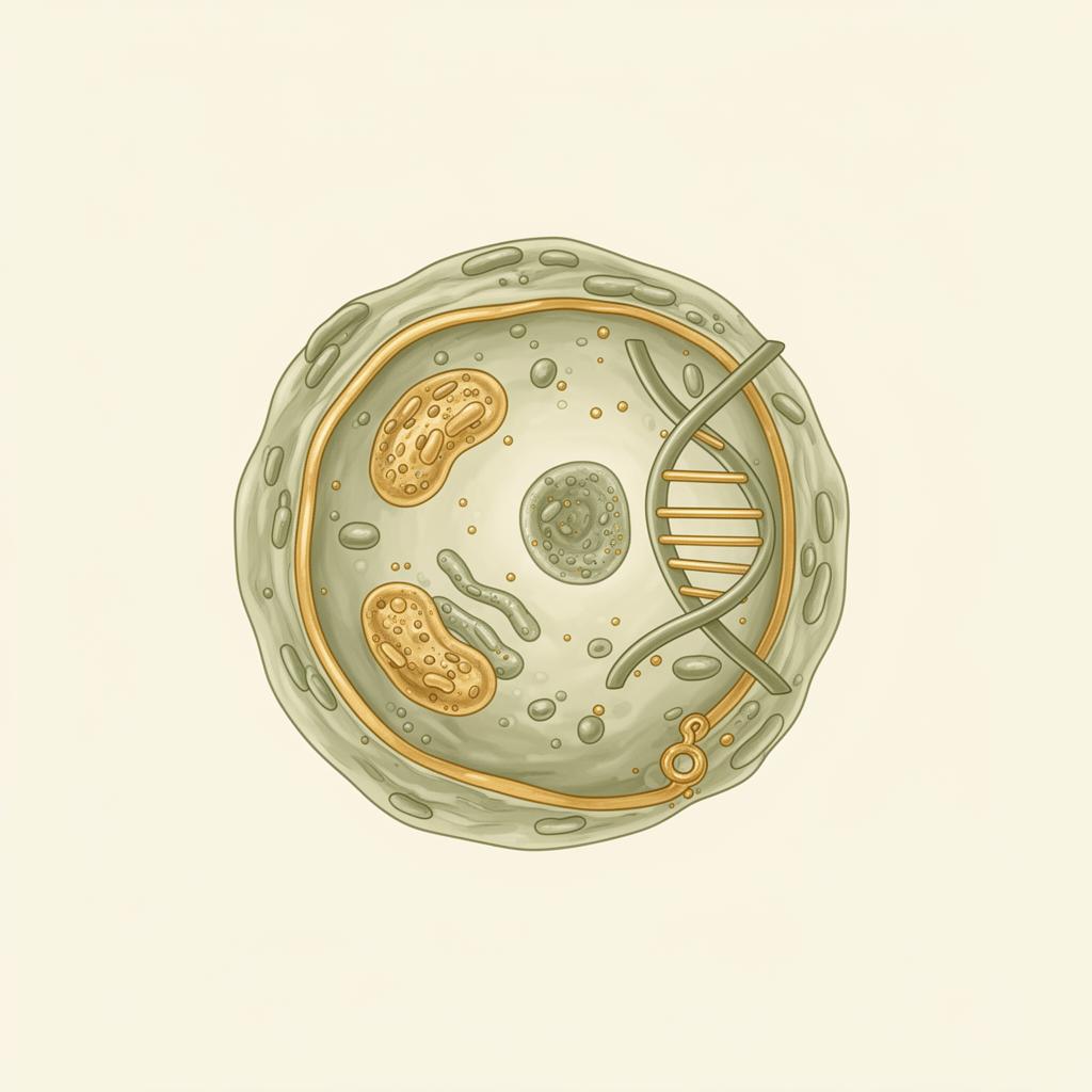 Cellular health illustration